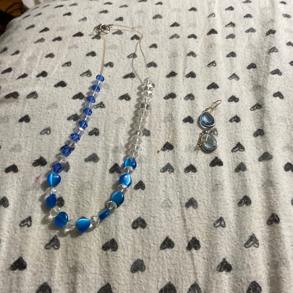 Necklaces with earrings